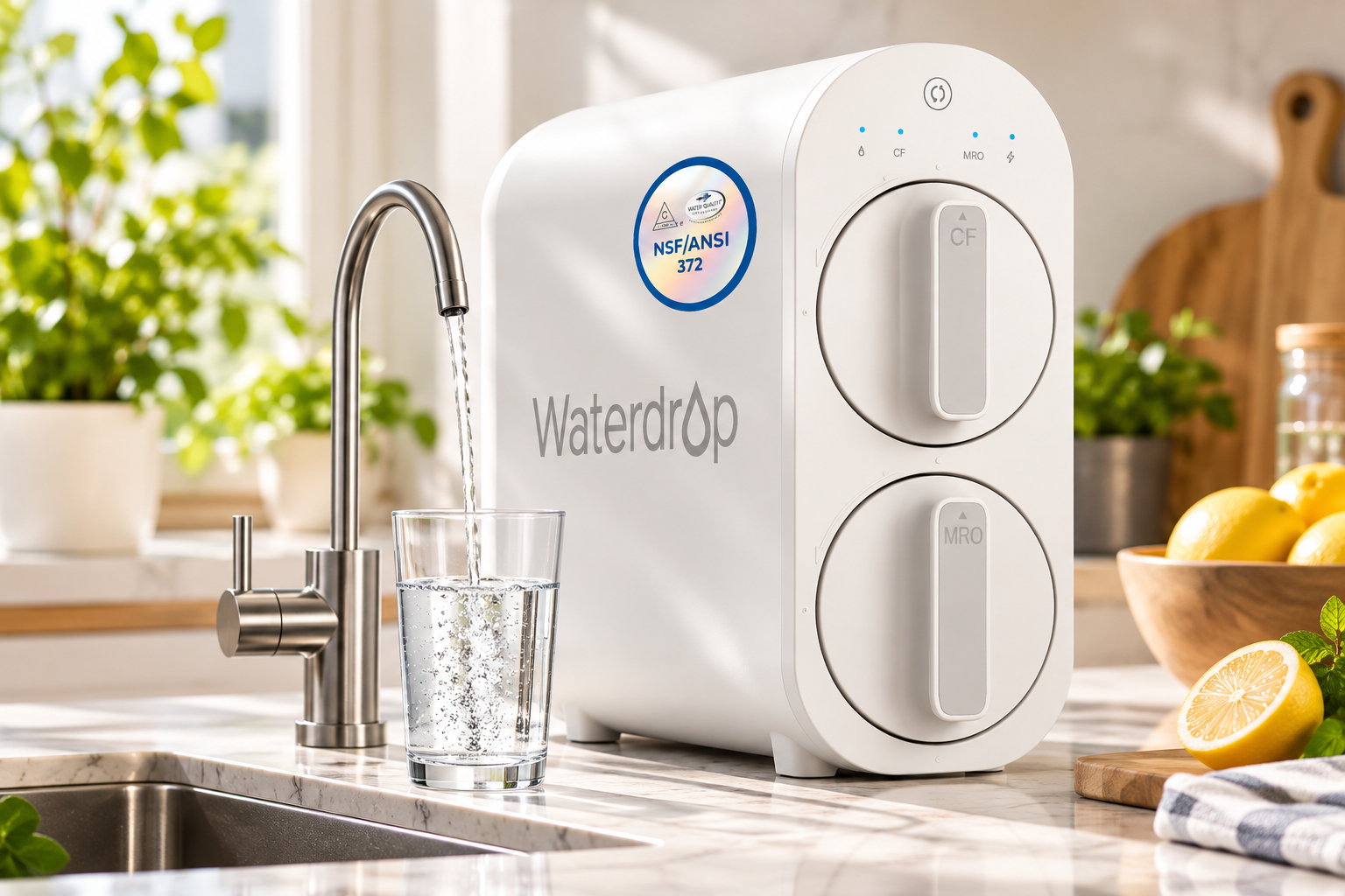 The Big RO Tank Is Gone: What the Waterdrop G3P600 Puts Under Your Sink Instead
