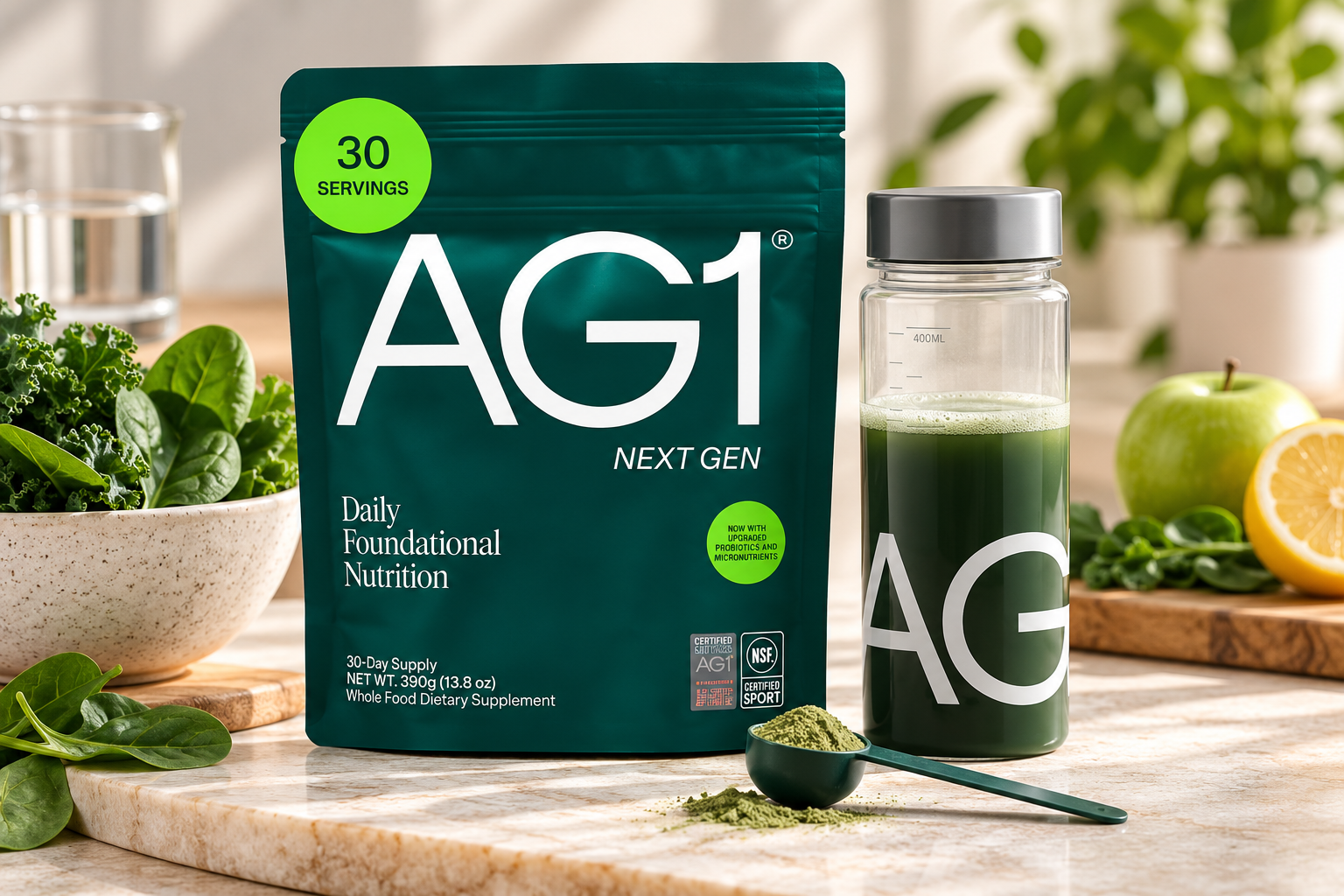 One Scoop, 75+ Ingredients: Is AG1 Next Gen the Ultimate Daily Shortcut?
