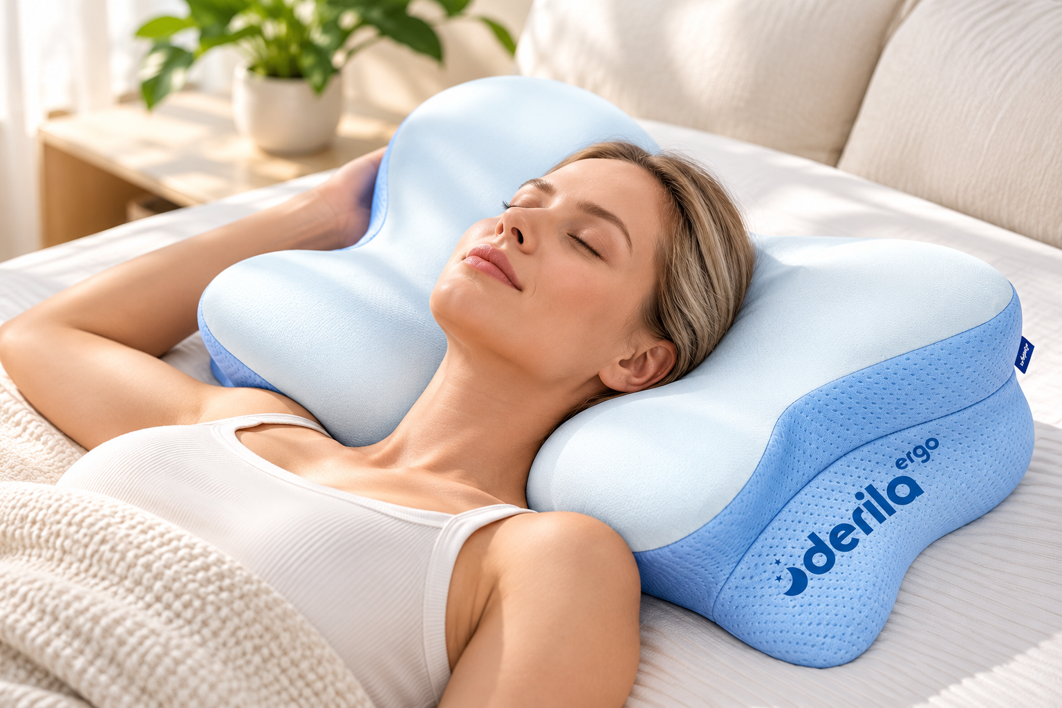 Your Pillow Is Flat. Your Neck Isn’t. Here’s the Idea Behind the Derila Ergo