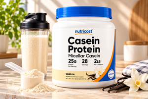 Your Protein Shake Doesn’t Have to Be Fast: Nutricost Casein Takes the Slow Route