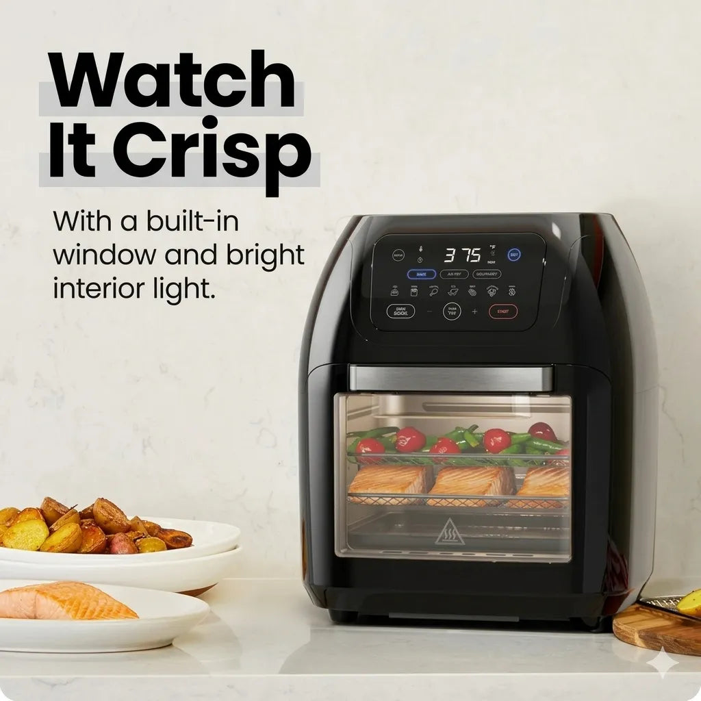 CHEFMAN Multifunctional Digital Air Fryer+ Rotisserie