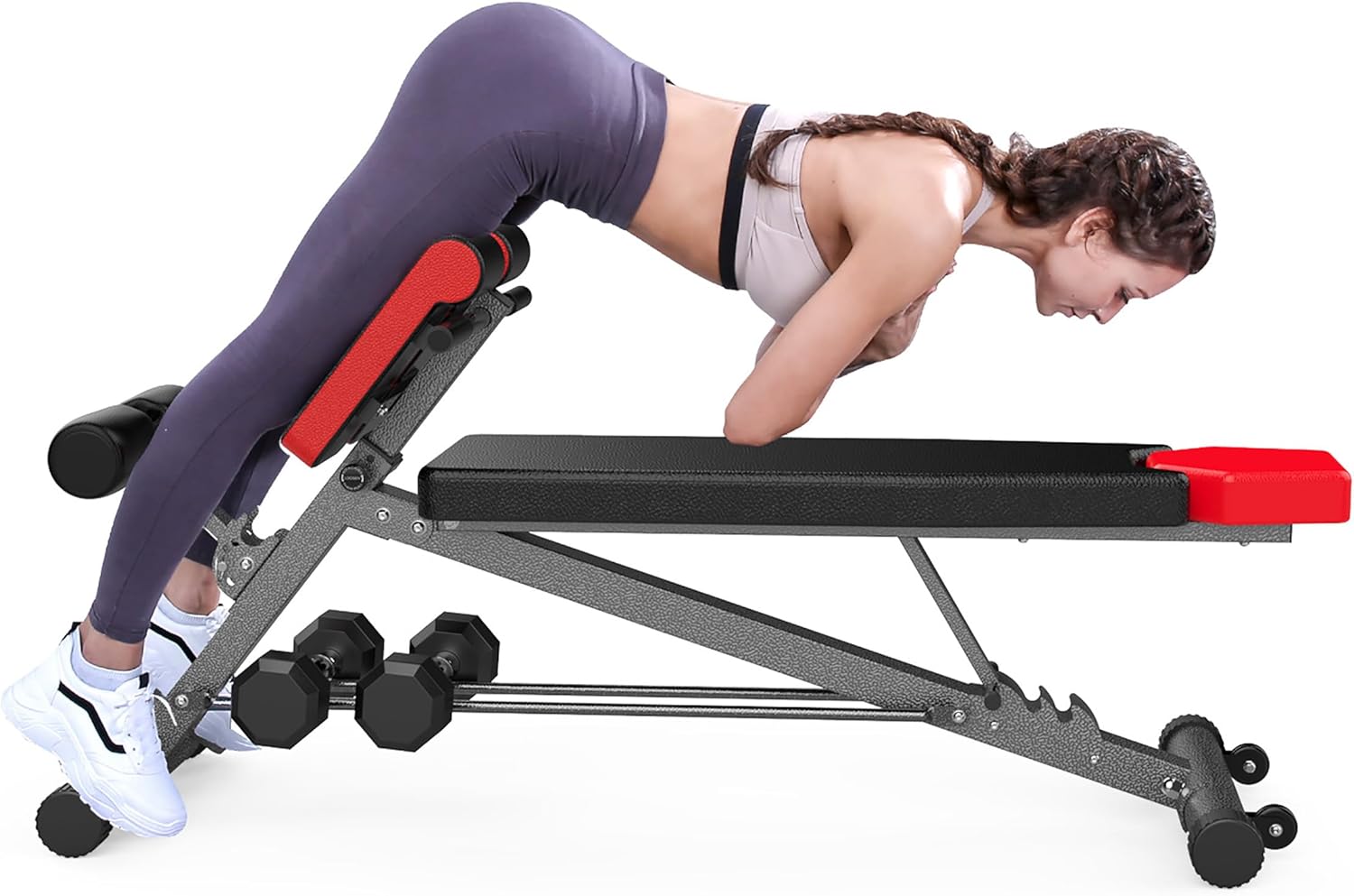FF Finer Form Multi-Functional Weight Bench for Full All-in-One Body Workout