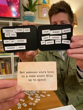 Ransom Notes - The Ridiculous Word Magnet Party Game