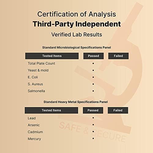 Pure Magnesium Glycinate 500mg with Fat Soluble Vitamin C