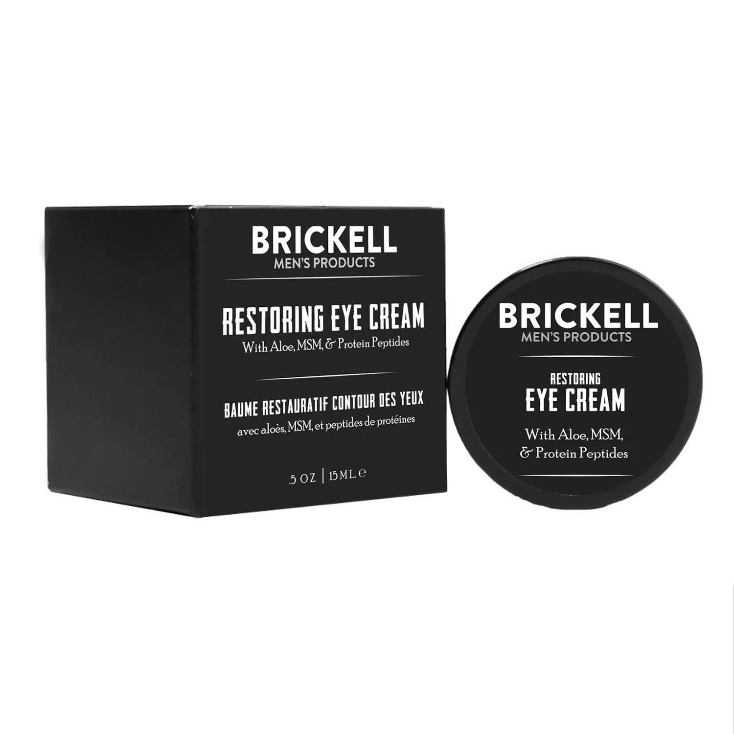 Brickell Men's Restoring Under Eye Cream for Men