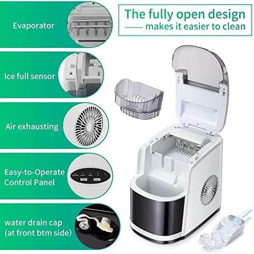 Kismile Countertop Ice Maker Machine