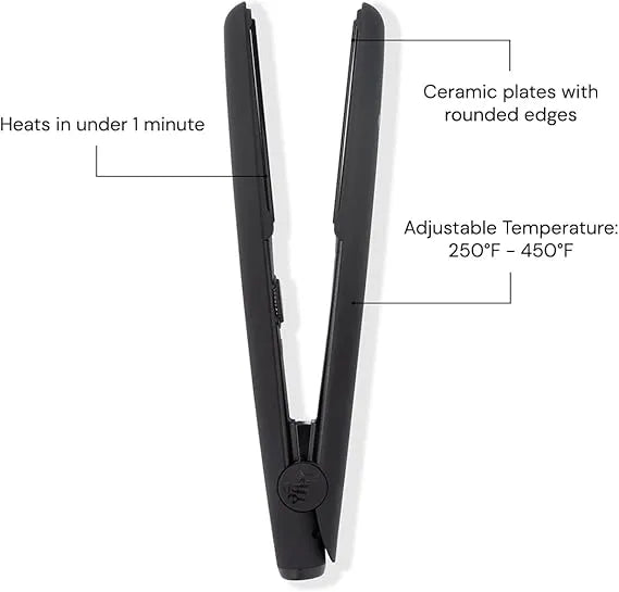 L'ANGE HAIR Le Ceramique 1-Pass Flat Iron Hair Straightener