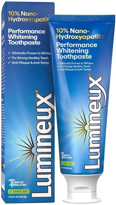 Lumineux 10% Nano Hydroxyapatite Performance Whitening Toothpaste