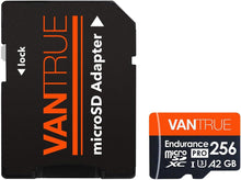 Vantrue 256GB microSDXC UHS-I U3 4K