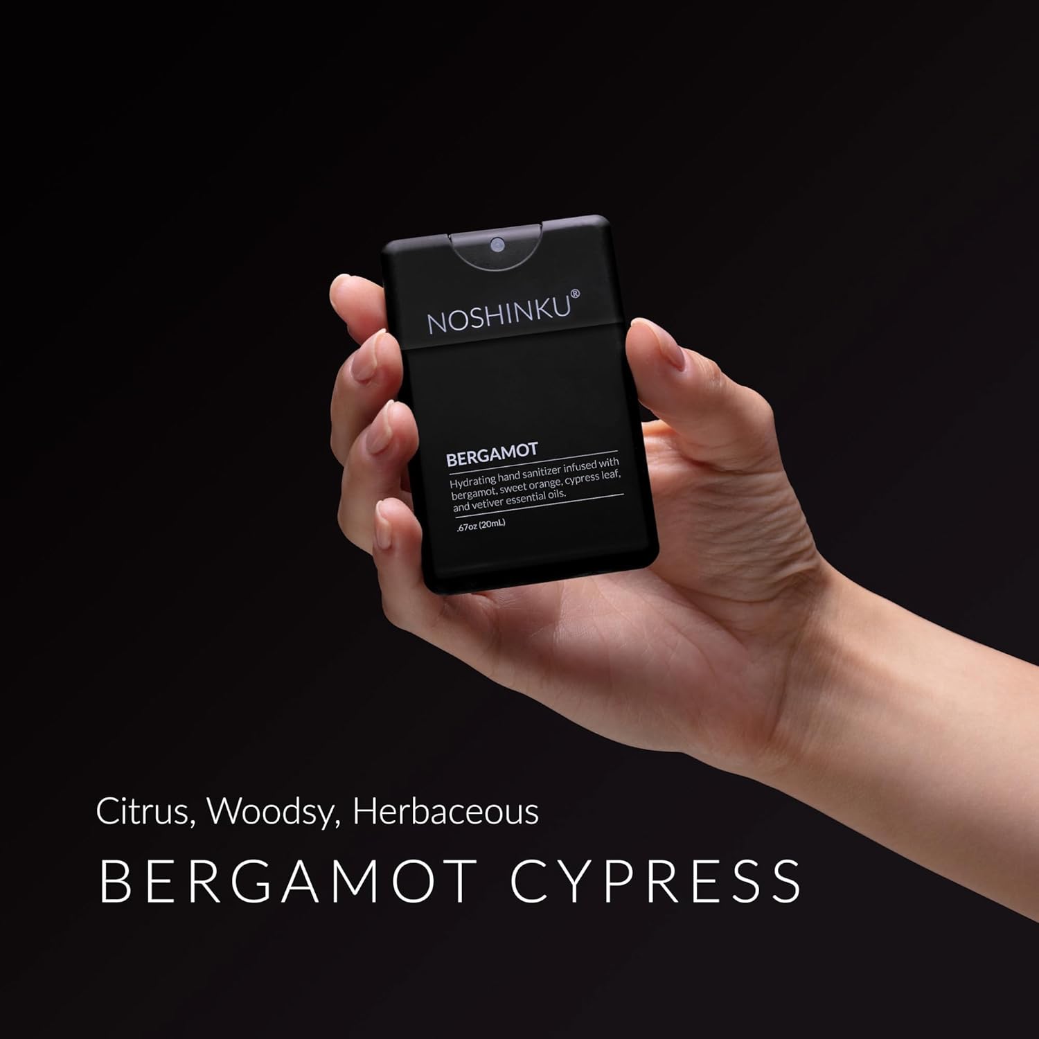 Noshinku - Refillable Hand Sanitizer Bergamot