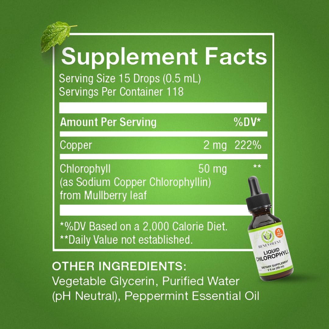 Benevolent Nourishment Chlorophyll Supplement