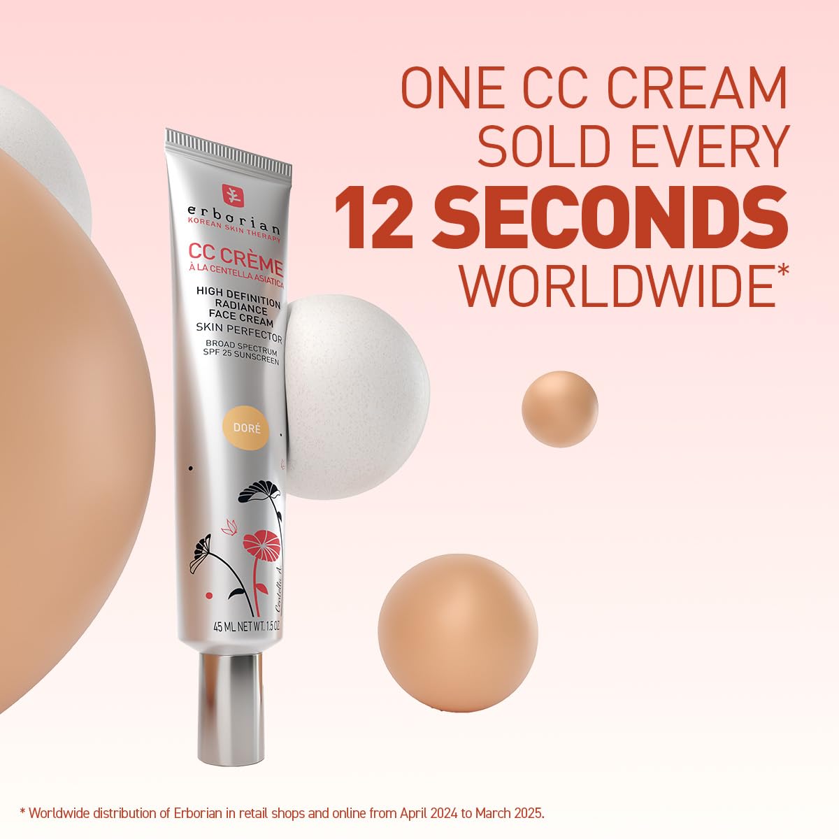 Erborian CC Cream Color Correcting SPF 25