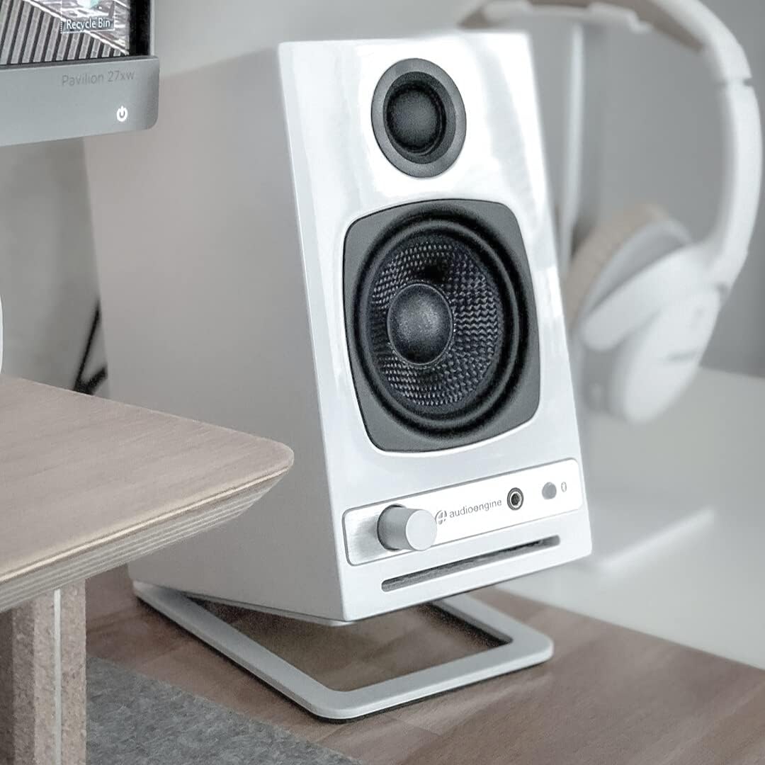 Audioengine A2-HD (HD3) Wireless Bluetooth PC and Computer Desktop Speakers with aptX HD