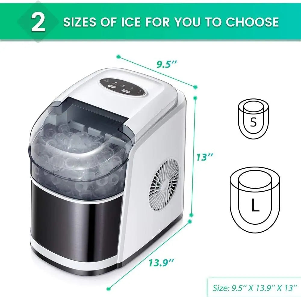 Kismile Countertop Ice Maker Machine