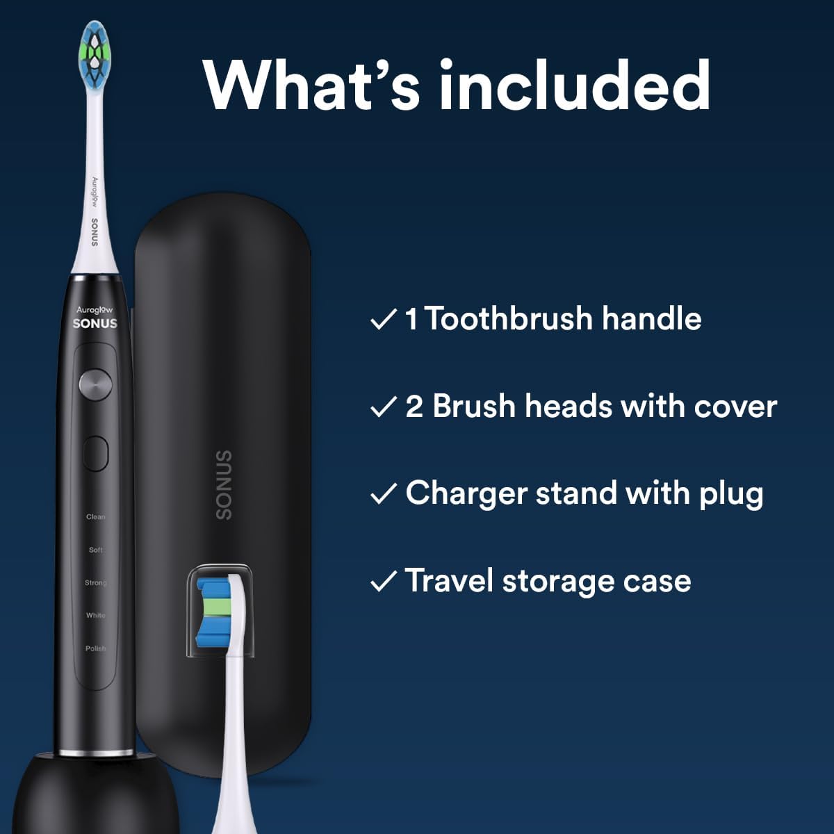 AURAGLOW Sonus Electric Toothbrush