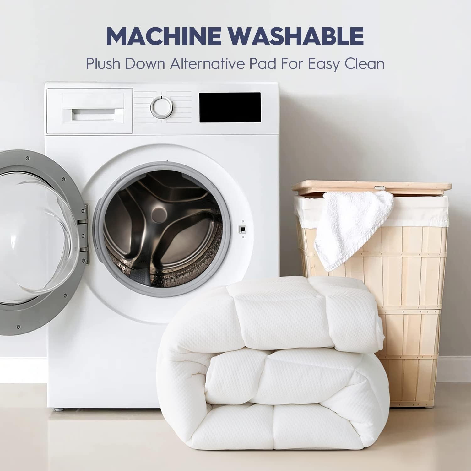 ELEMUSE 3 Inch Cooling Memory Foam Mattress Topper Twin