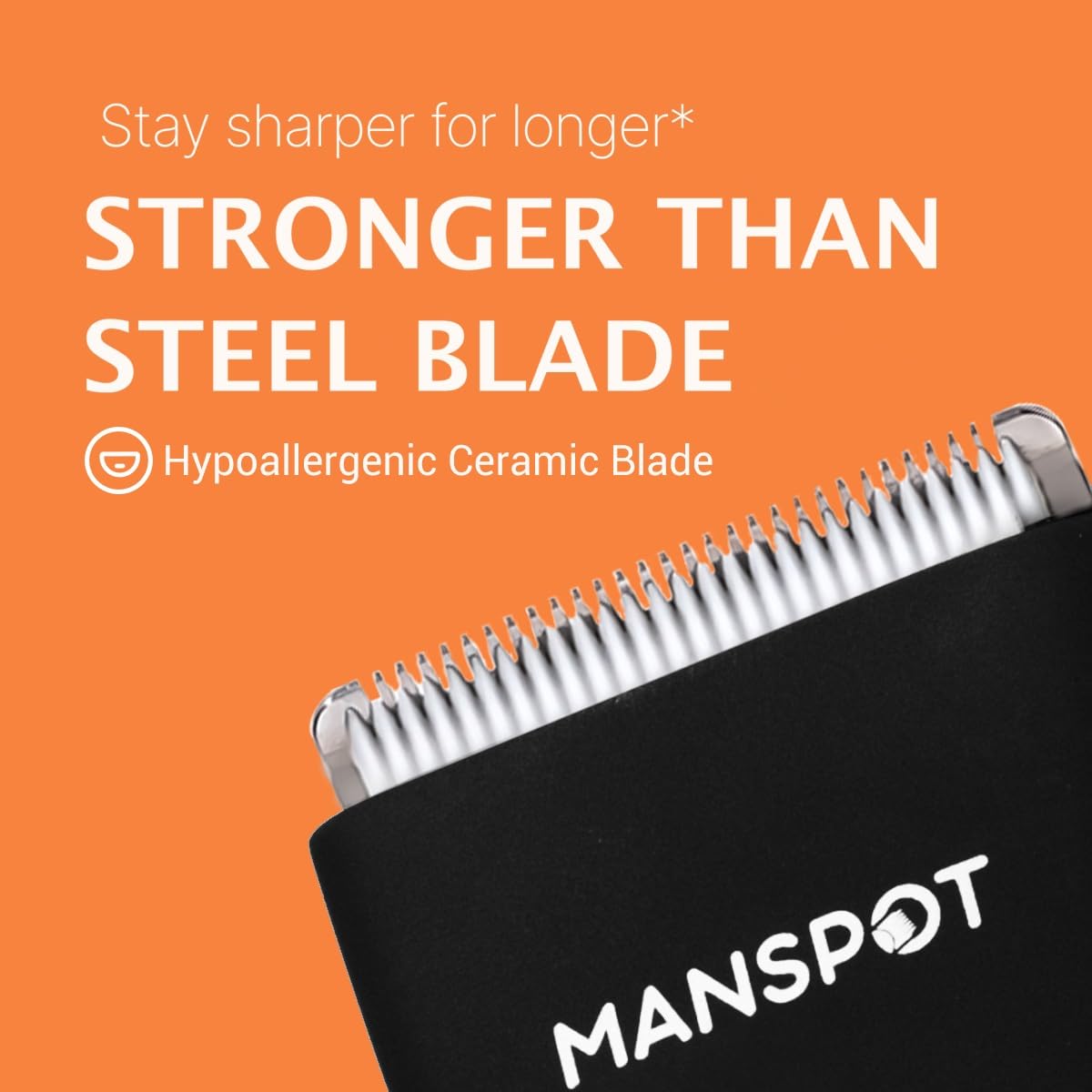 MANSPOT Manscape Groin & Body Hair Trimmer for Men