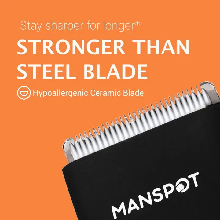 MANSPOT Manscape Groin & Body Hair Trimmer for Men