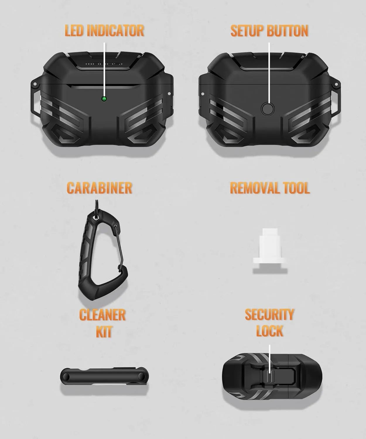 MOBOSI for AirPods Pro 2 Case