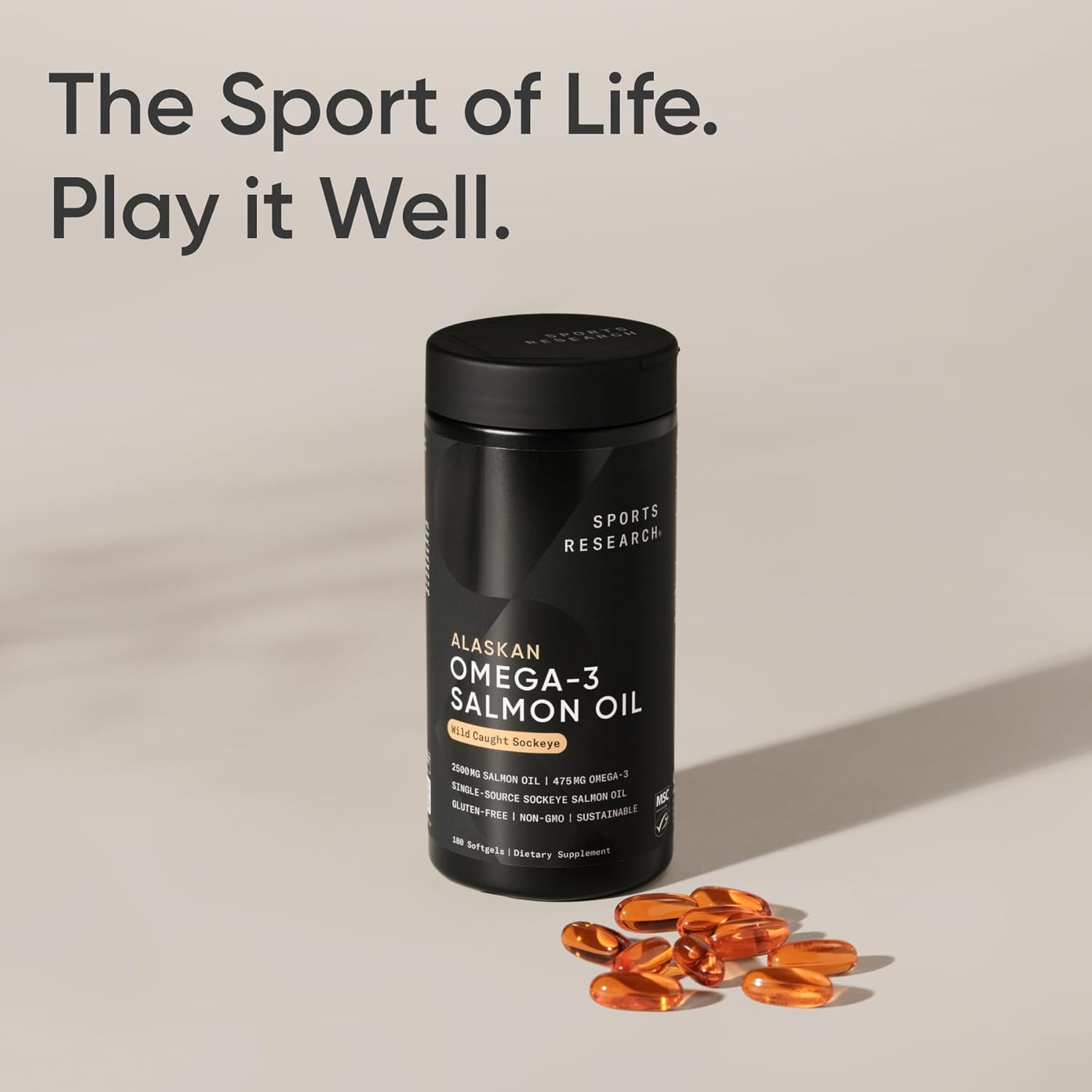 Sports Research® Salmon Oil