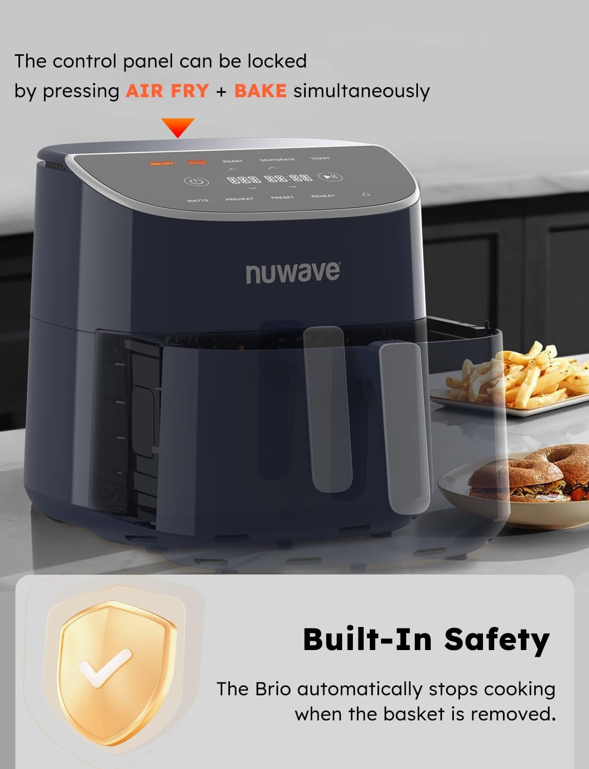 Nuwave Brio Plus 8 Qt Air Fryer
