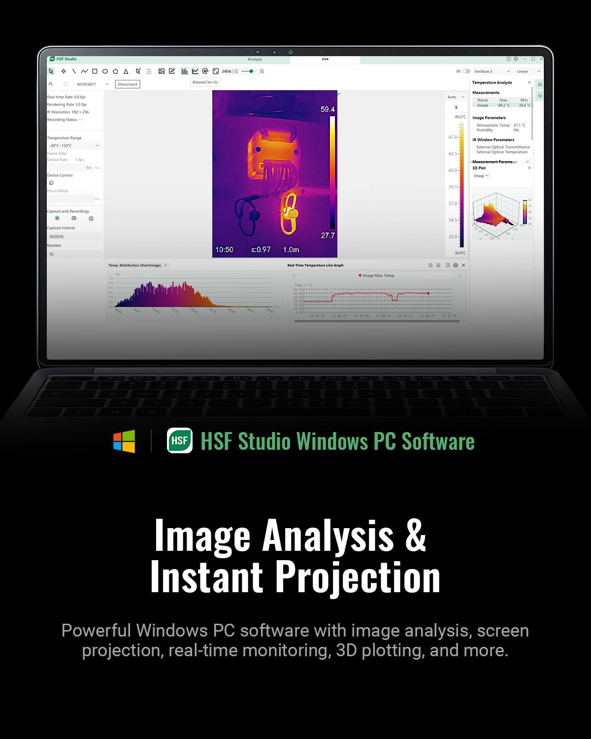 F2W Thermal Camera 256x192 IR Resolution