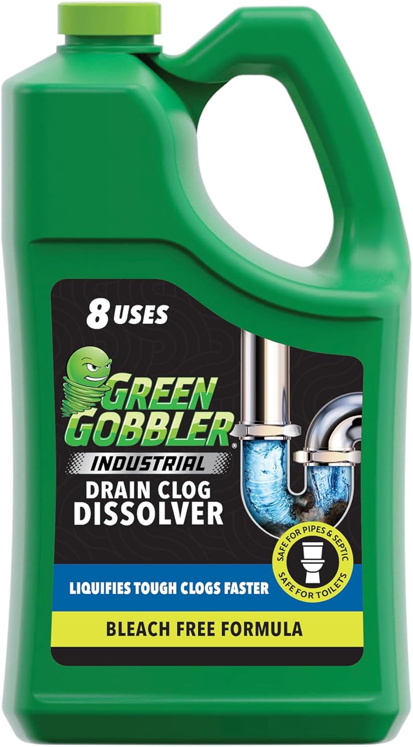 Green Gobbler Industrial Strength Grease and Hair Drain Clog Remover