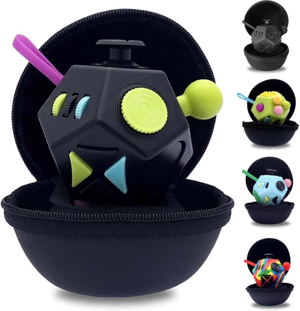 PILPOC theFube Fidget Cube with 12 Sides