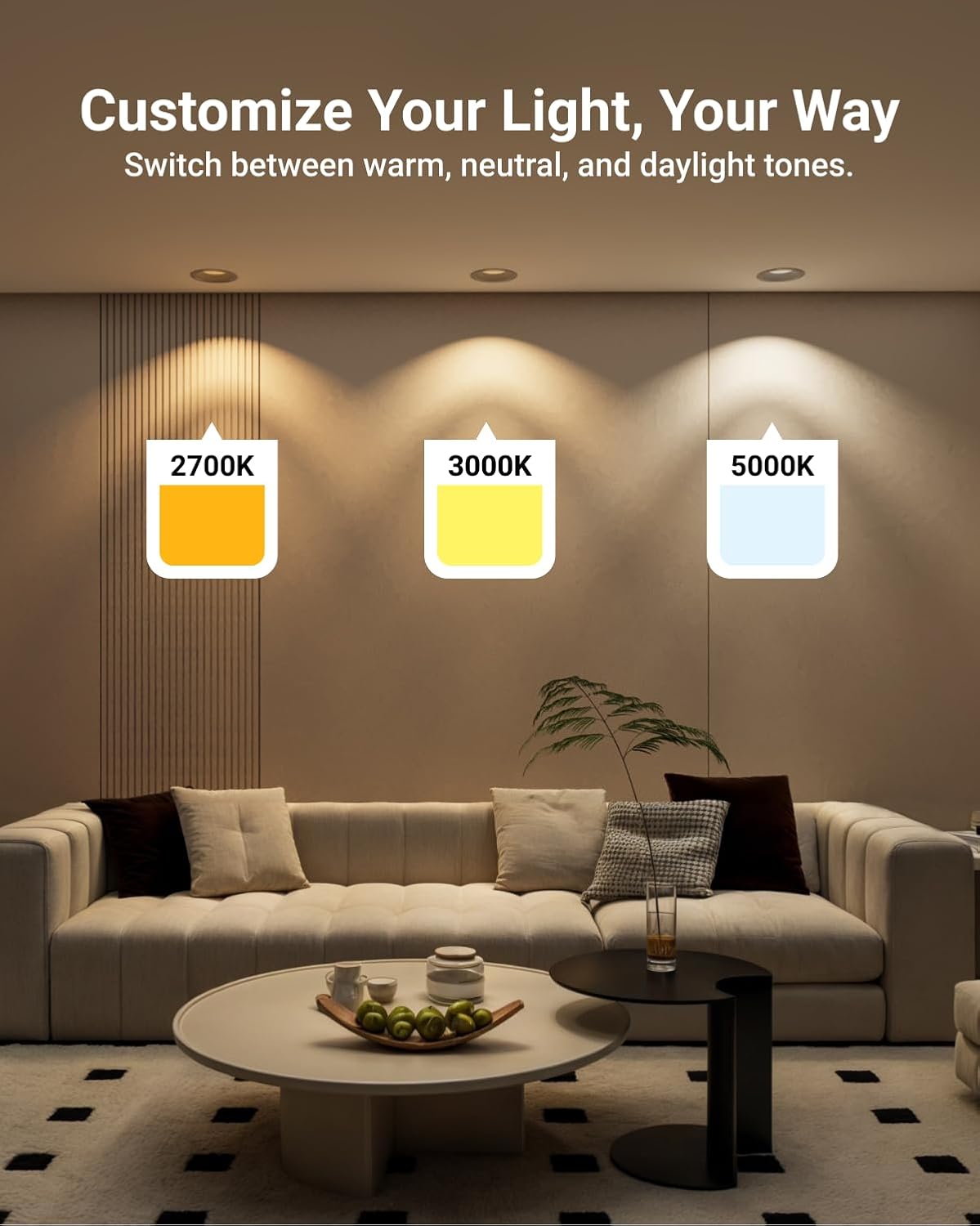 Sunco 12 Pack BR30 Light Bulbs LED