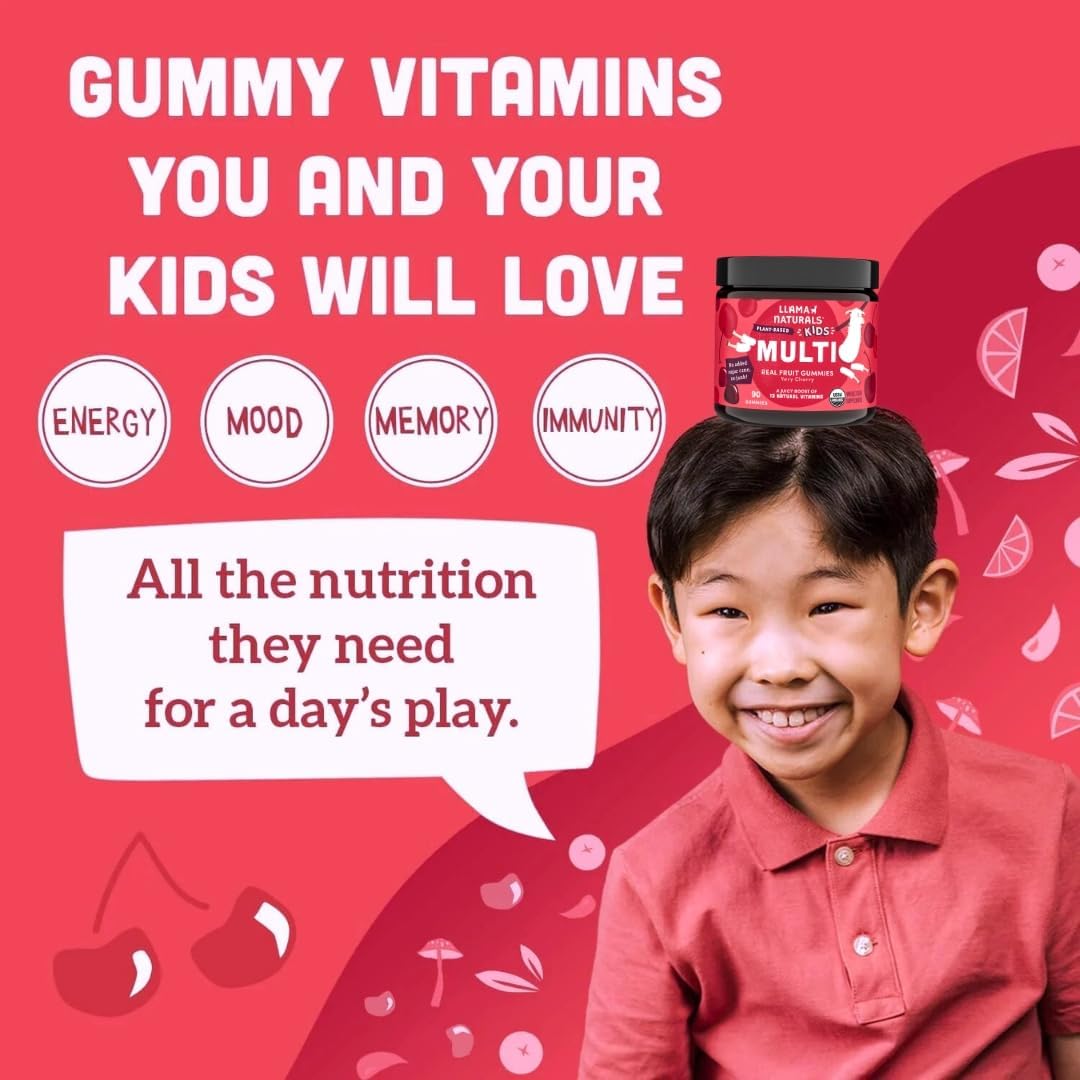 Llama Naturals Kids Multivitamin Gummies