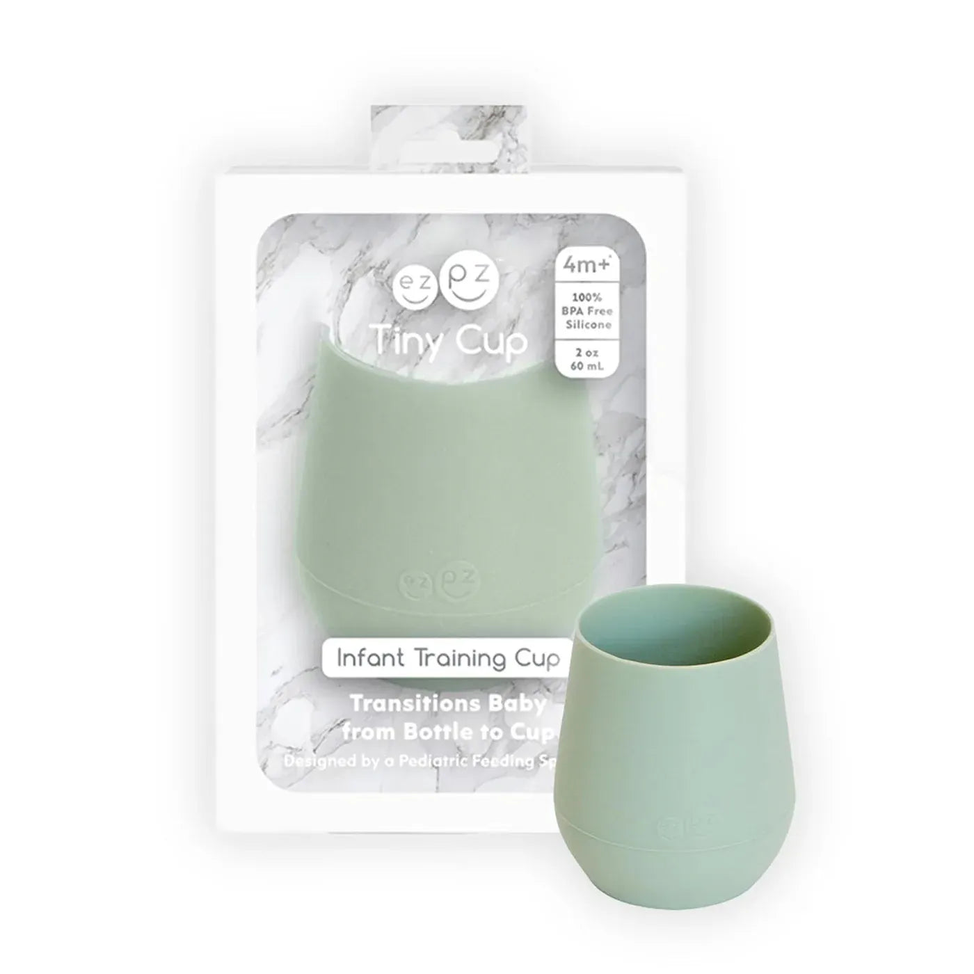 ezpz Tiny Cup (Sage) - 4 months+