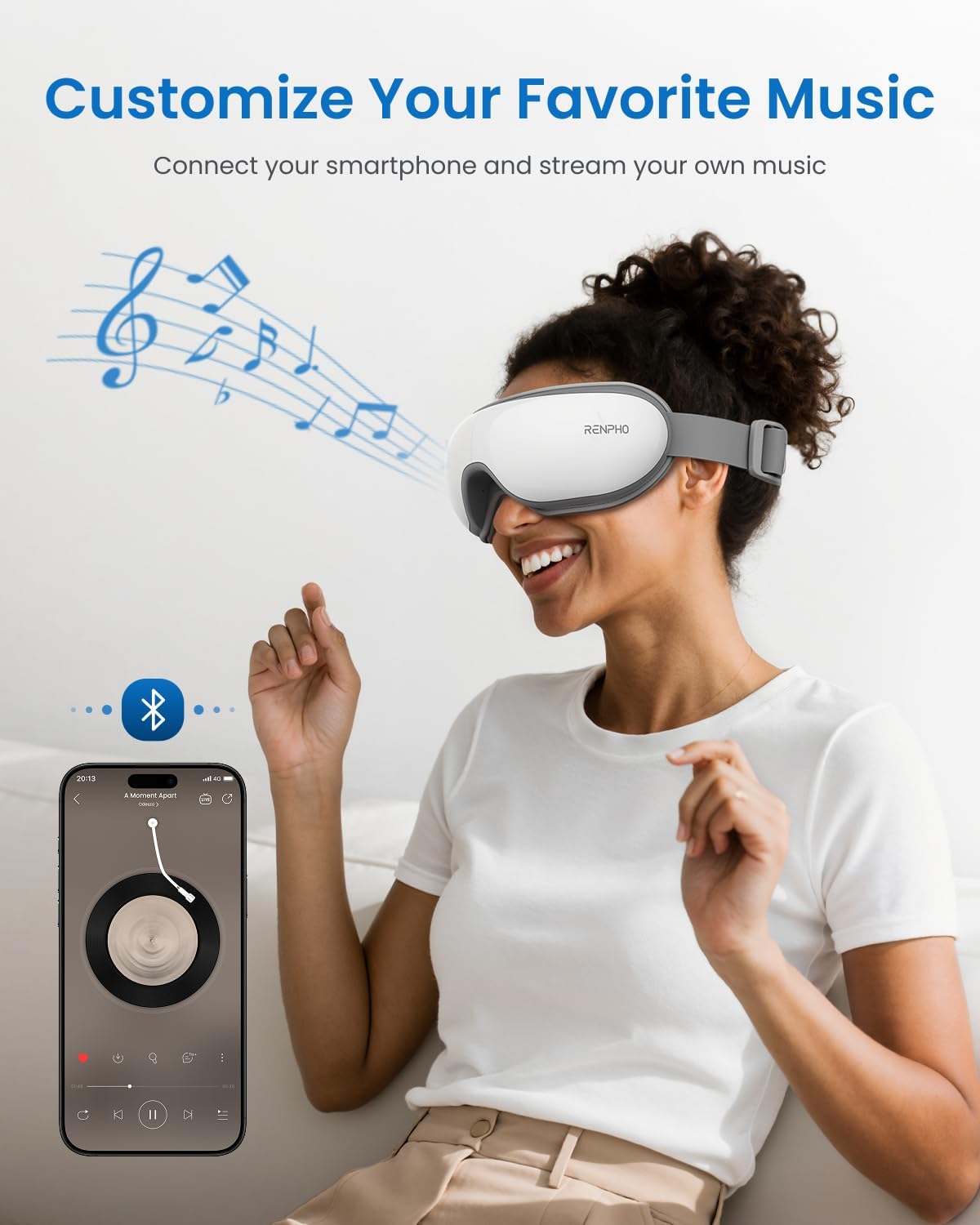 RENPHO Eyeris 1 Eye Massager with Heat