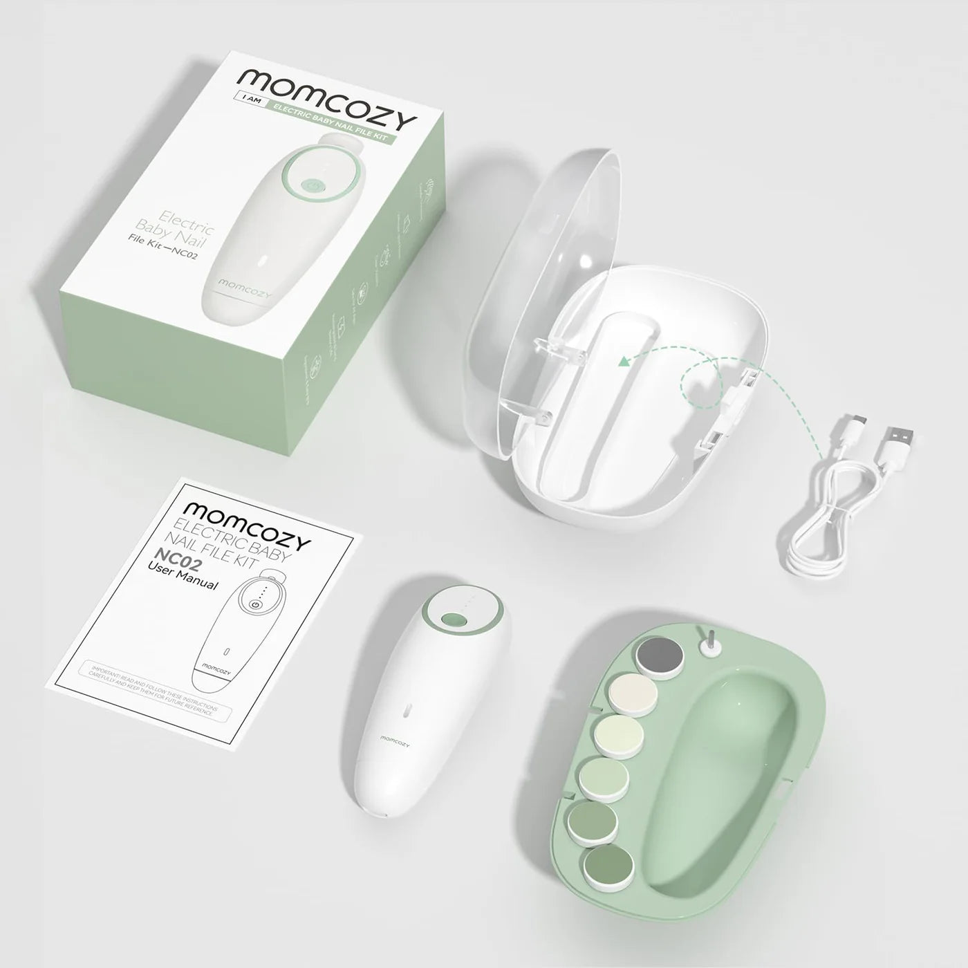 Momcozy Baby Nail File Electric
