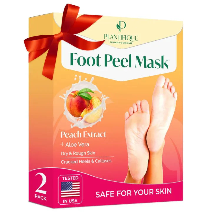 PLANTIFIQUE Foot Peeling Mask 2 Pack