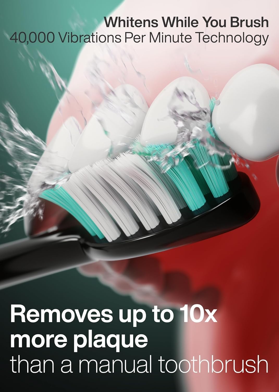 Aquasonic Black Series Ultra Whitening Toothbrush