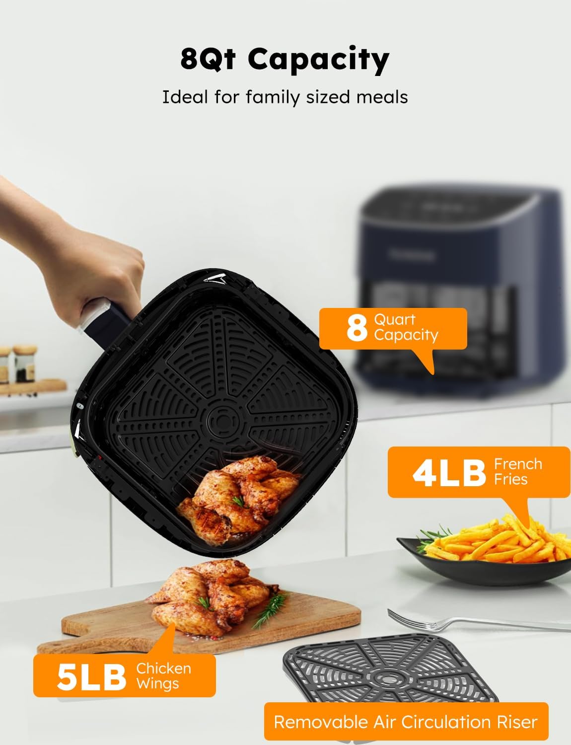 Nuwave Brio Plus 8 Qt Air Fryer