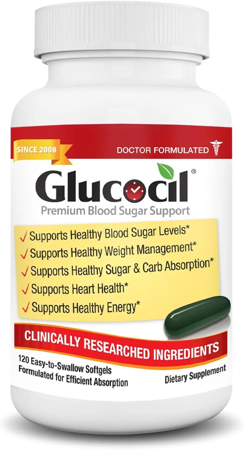 Glucocil – Softgels - Premium Blood Sugar Support