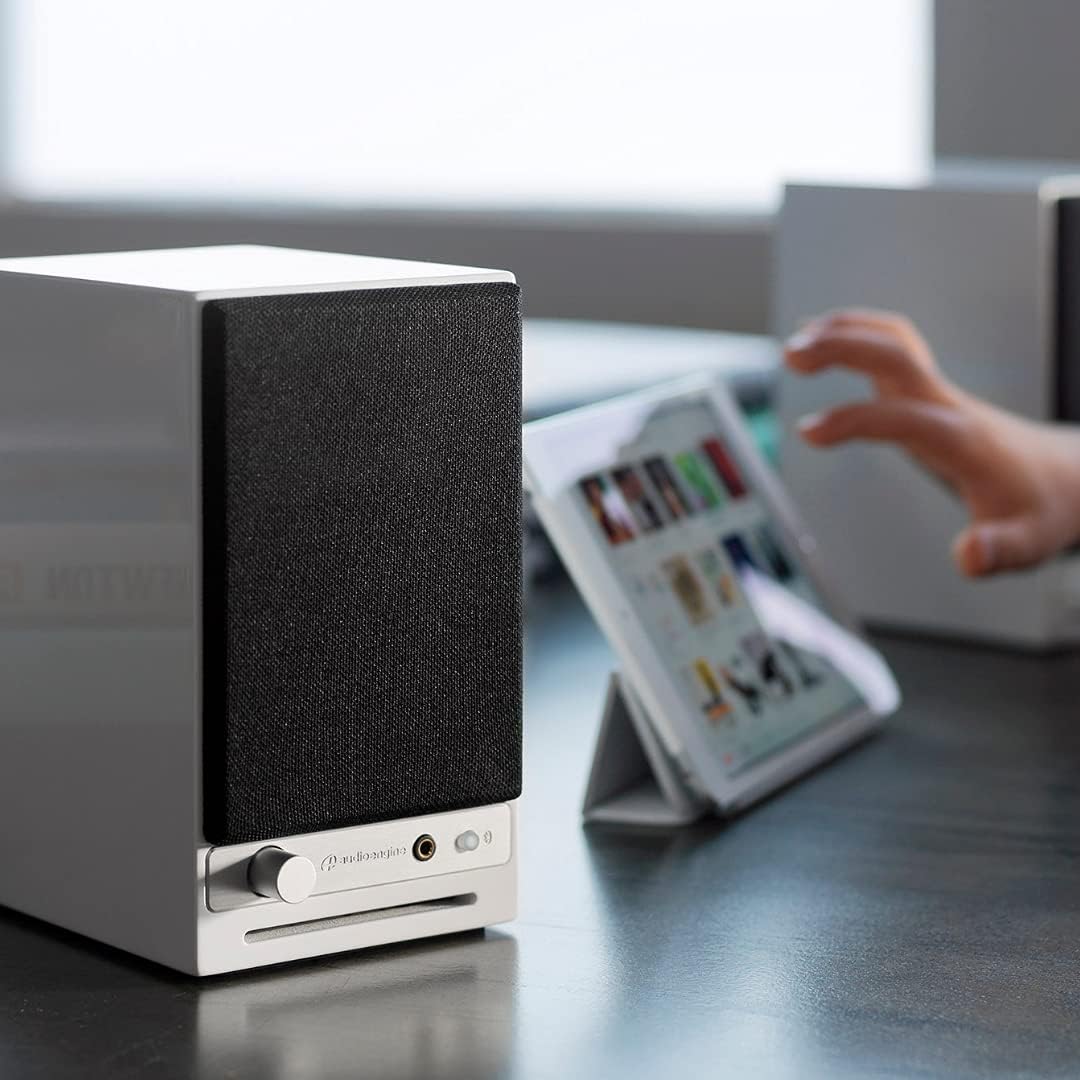 Audioengine A2-HD (HD3) Wireless Bluetooth PC and Computer Desktop Speakers with aptX HD