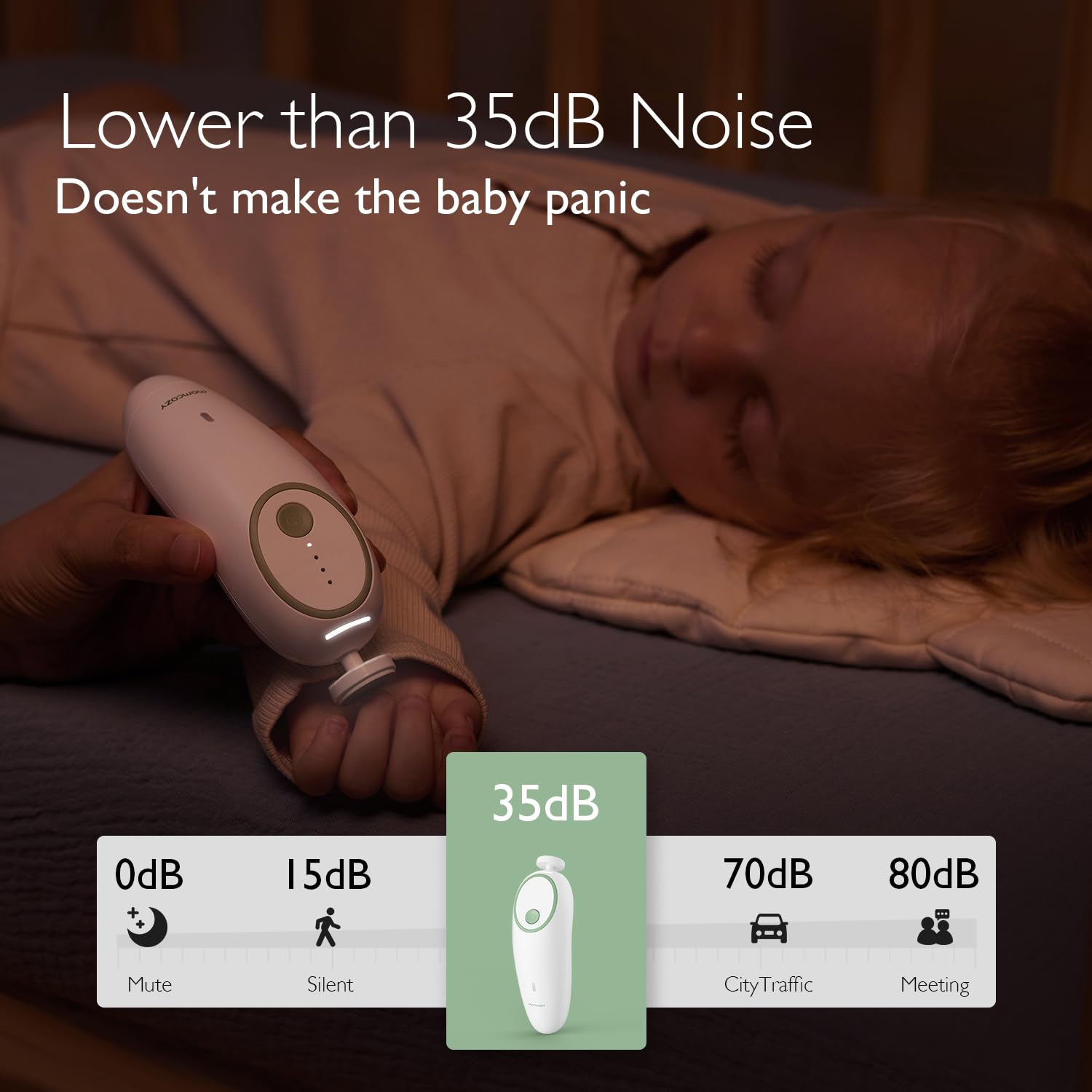 Momcozy Baby Nail File Electric