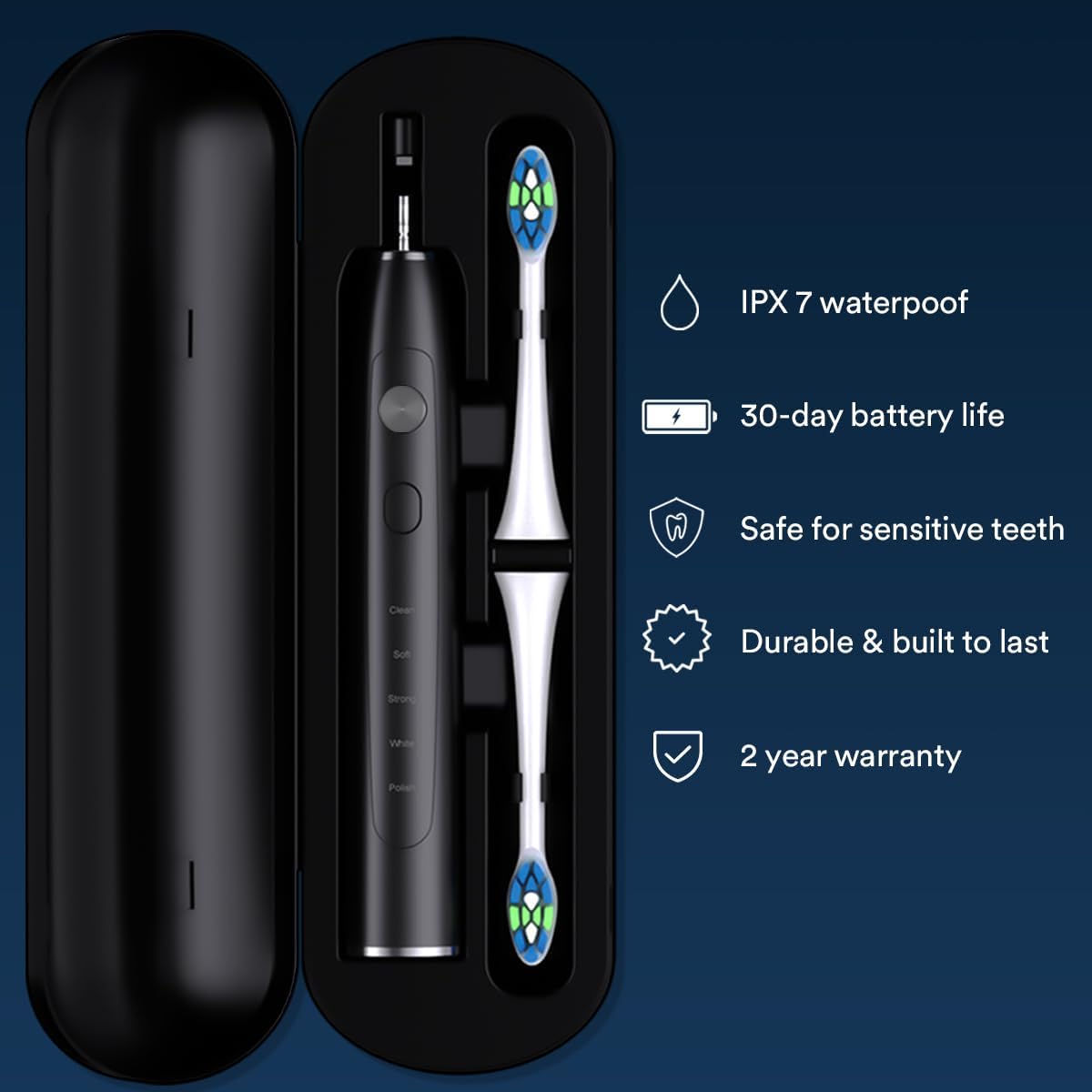 AURAGLOW Sonus Electric Toothbrush