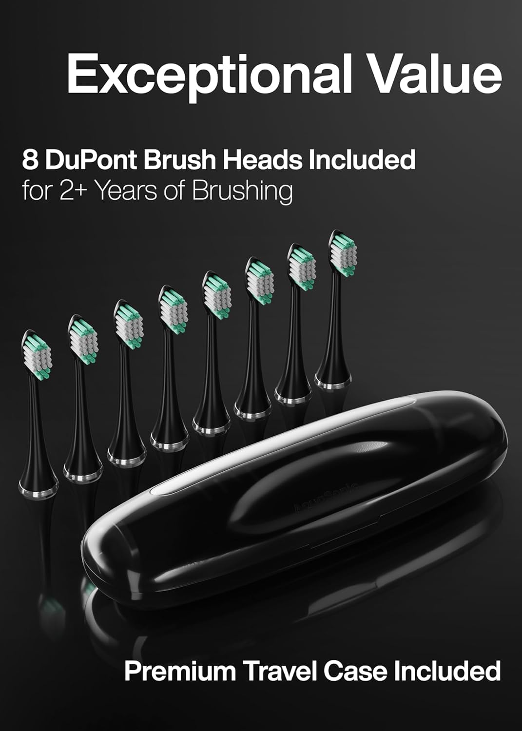 Aquasonic Black Series Ultra Whitening Toothbrush