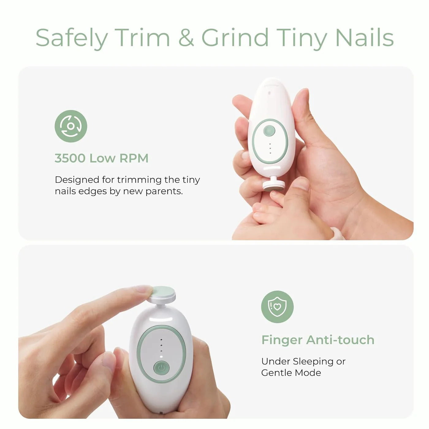 Momcozy Baby Nail File Electric