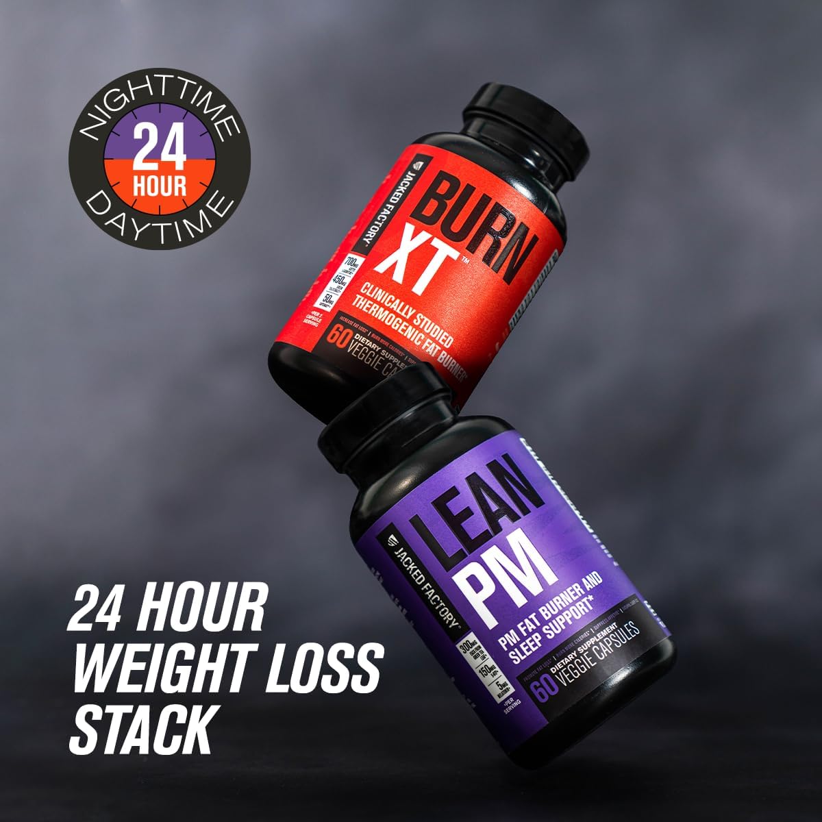 Jacked Factory Burn-XT Clinically Studied Fat Burner & Weight Loss Supplement