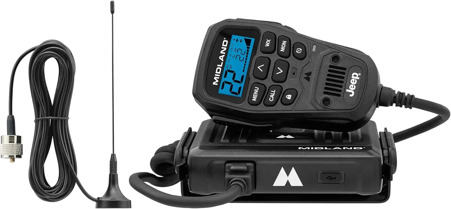 Midland - MXT275 Jeep Branded MicroMobile GMRS Radio
