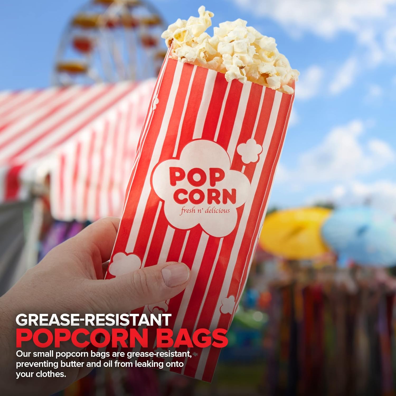 1 oz Paper Popcorn Bags Bulk