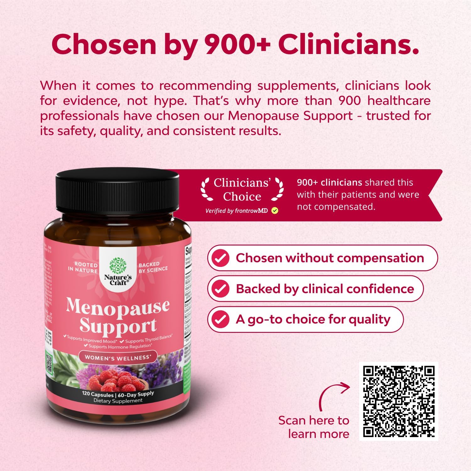 Complete Herbal Menopause Supplement for Women