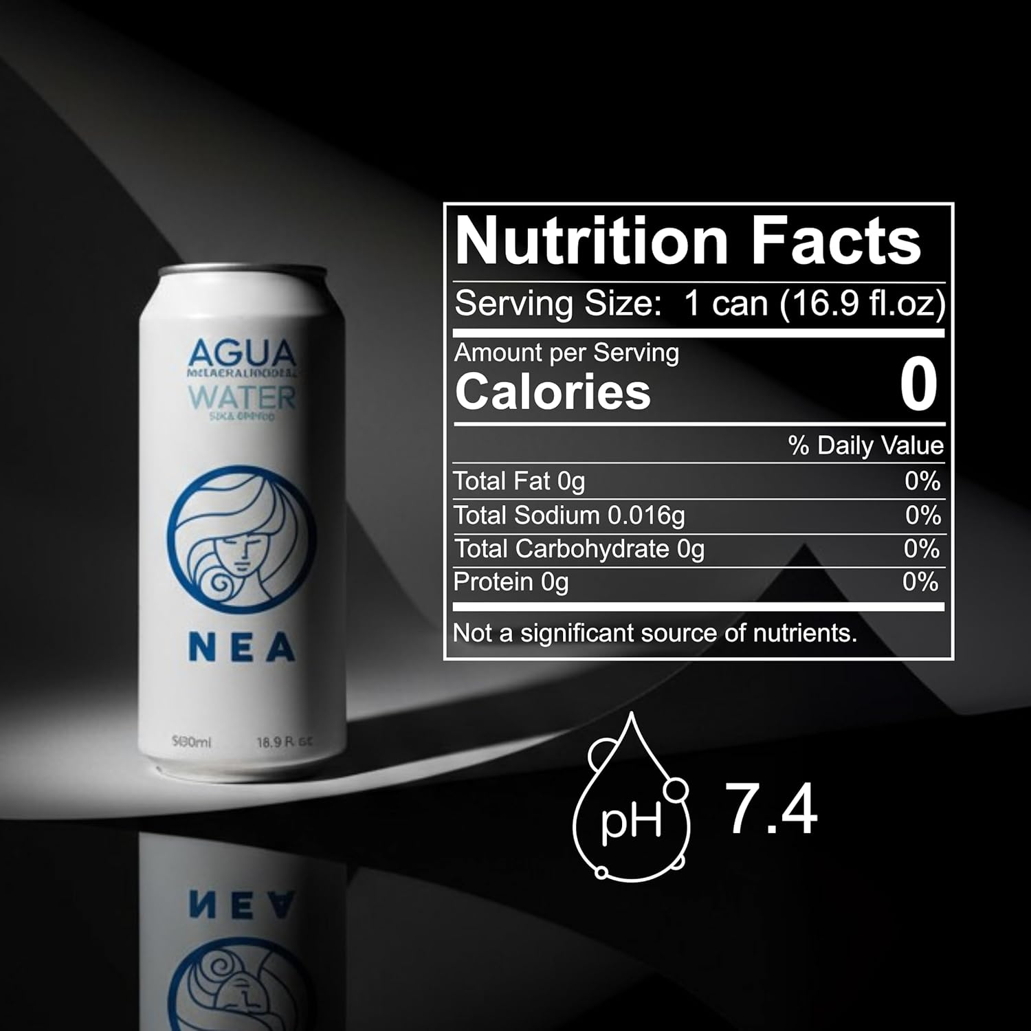 Austrian Alps Spring Mineral Can Water