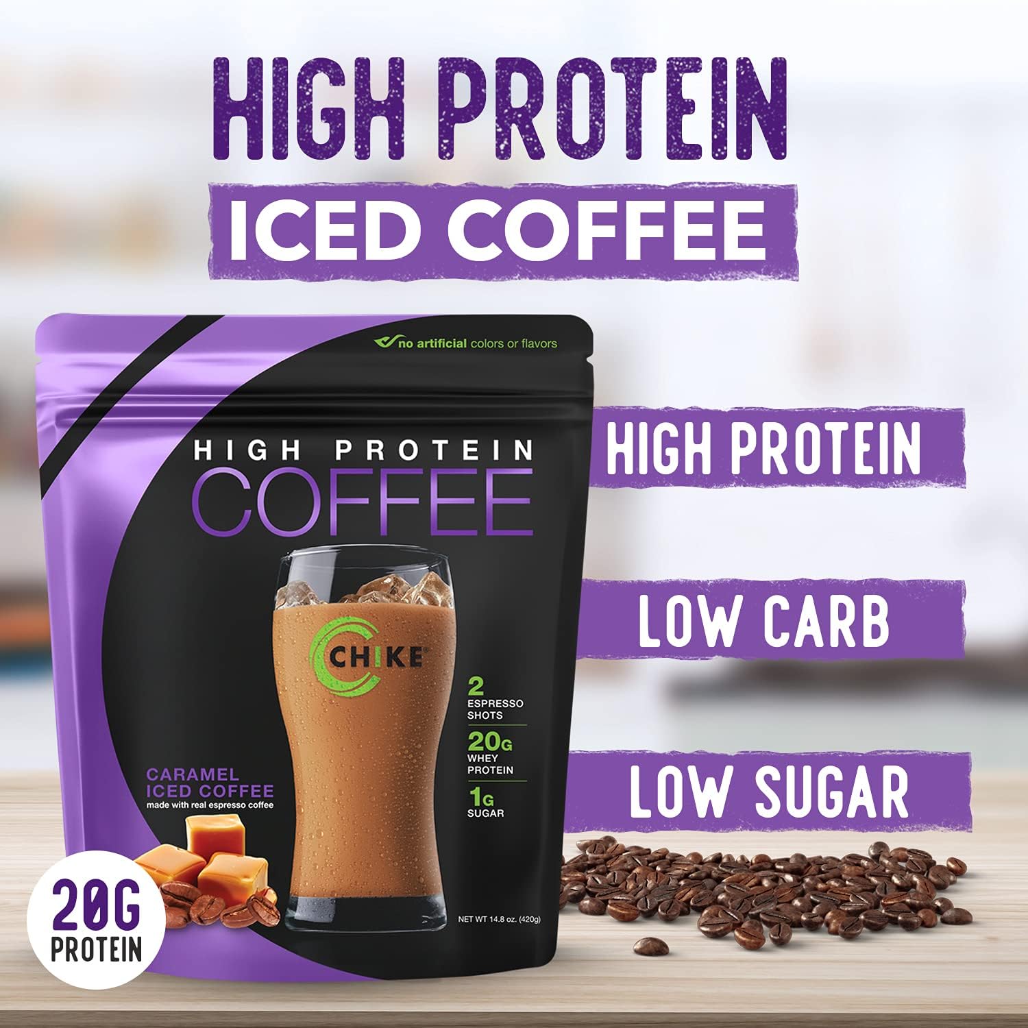 Chike Caramel High Protein Iced Coffee