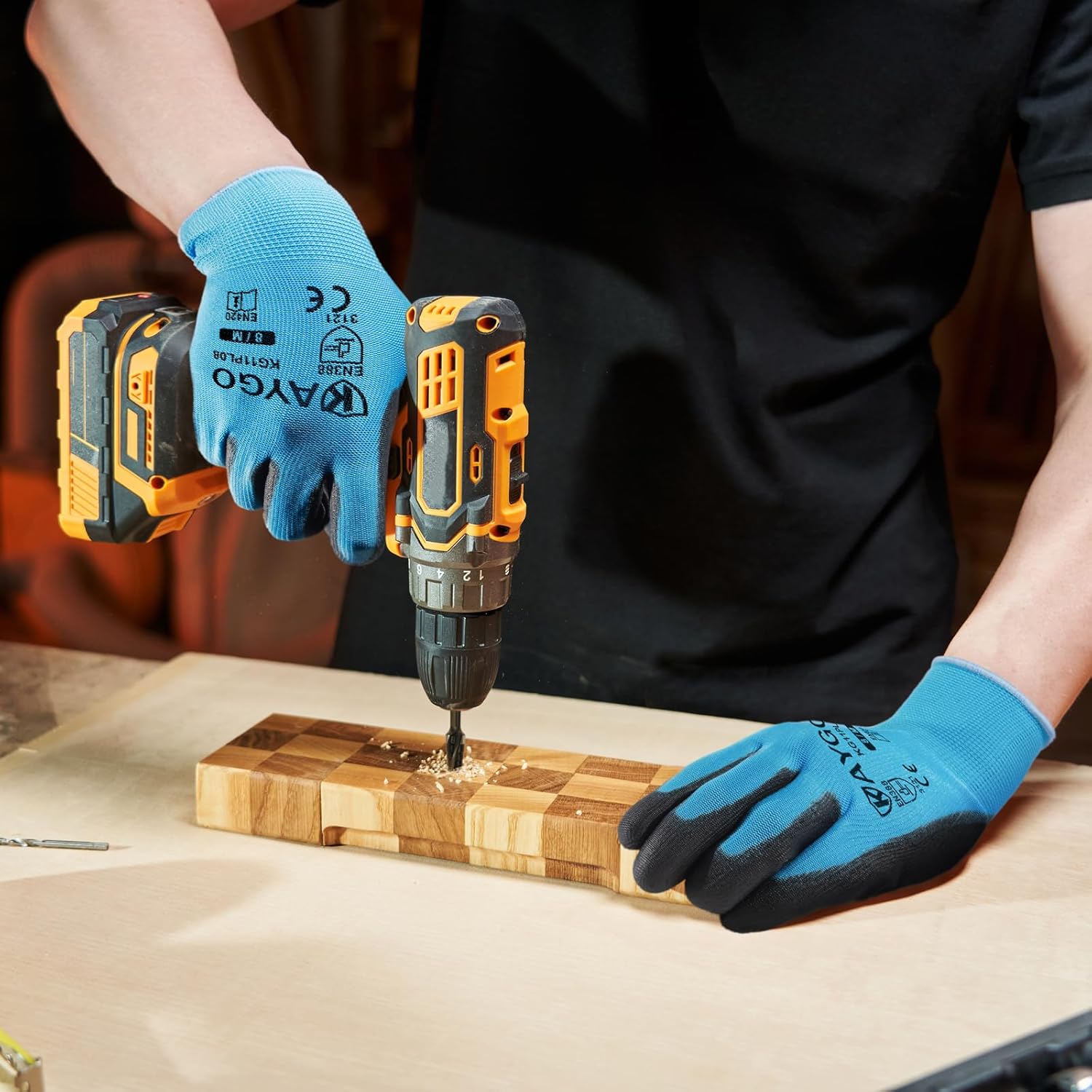 KAYGO PU-coated work gloves