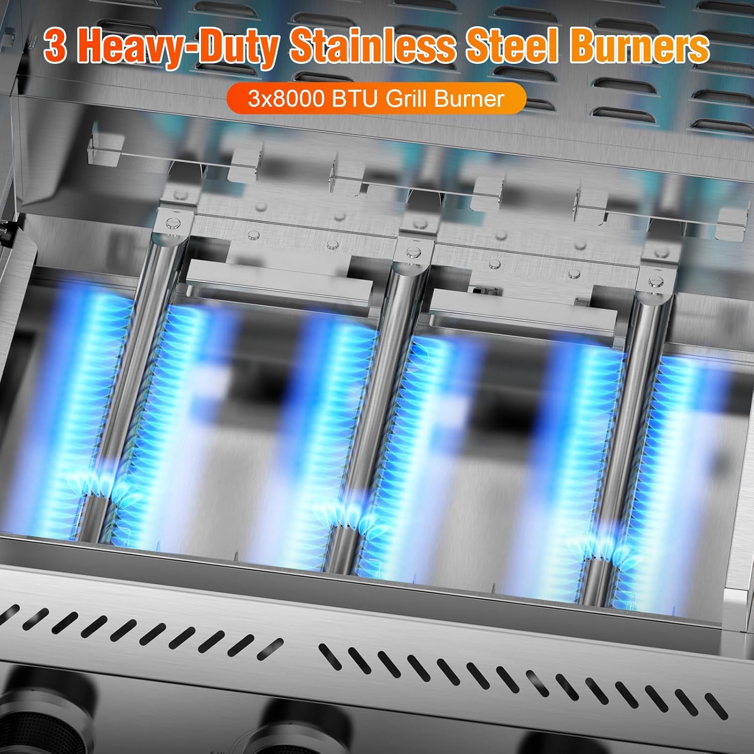 G31 Gas Grill With 3-Burner Gas Grill